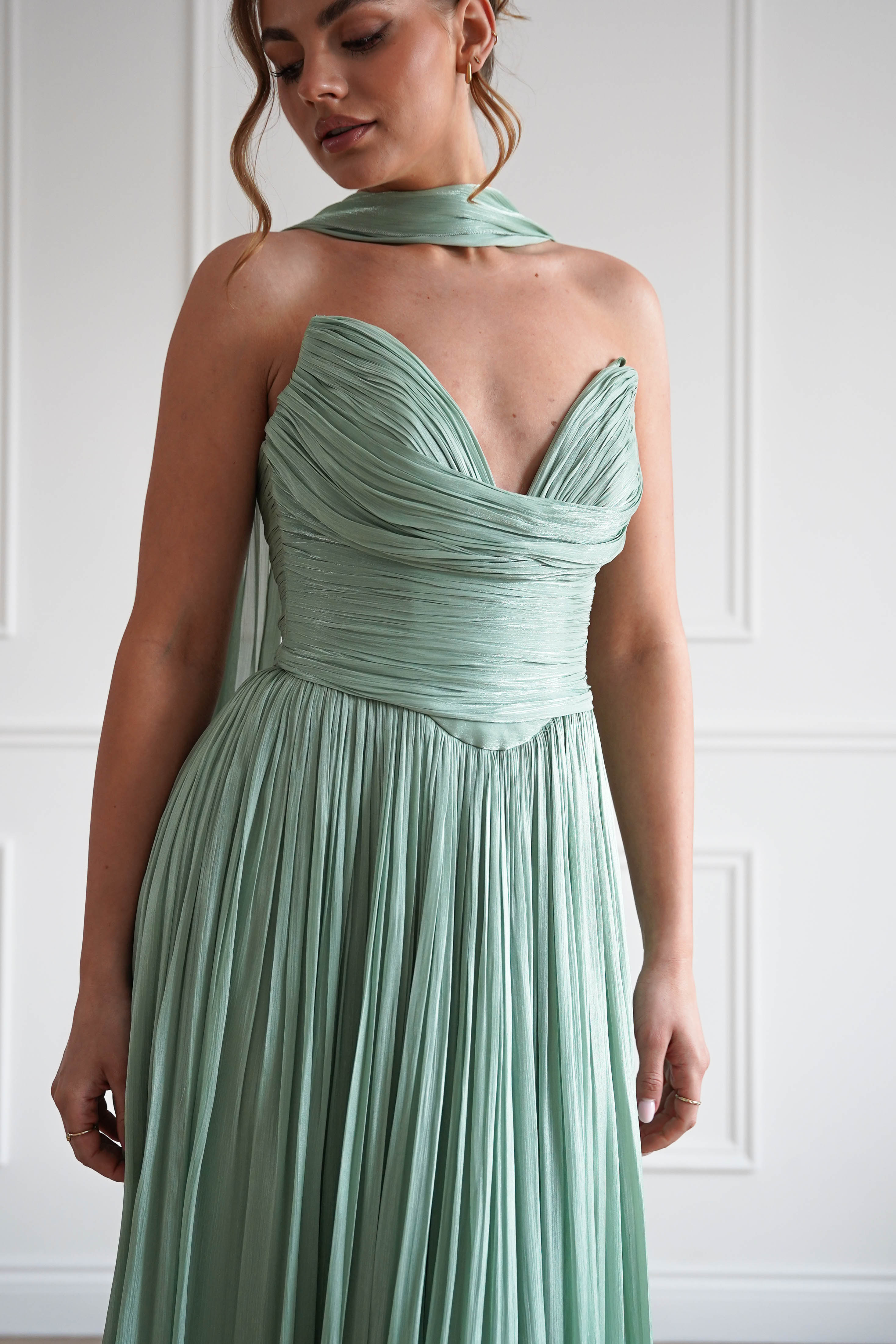 Oh Hello Clothing Dresses > Prom Dresses 1*DONE-*CD410-CIND-SAGE GOWN