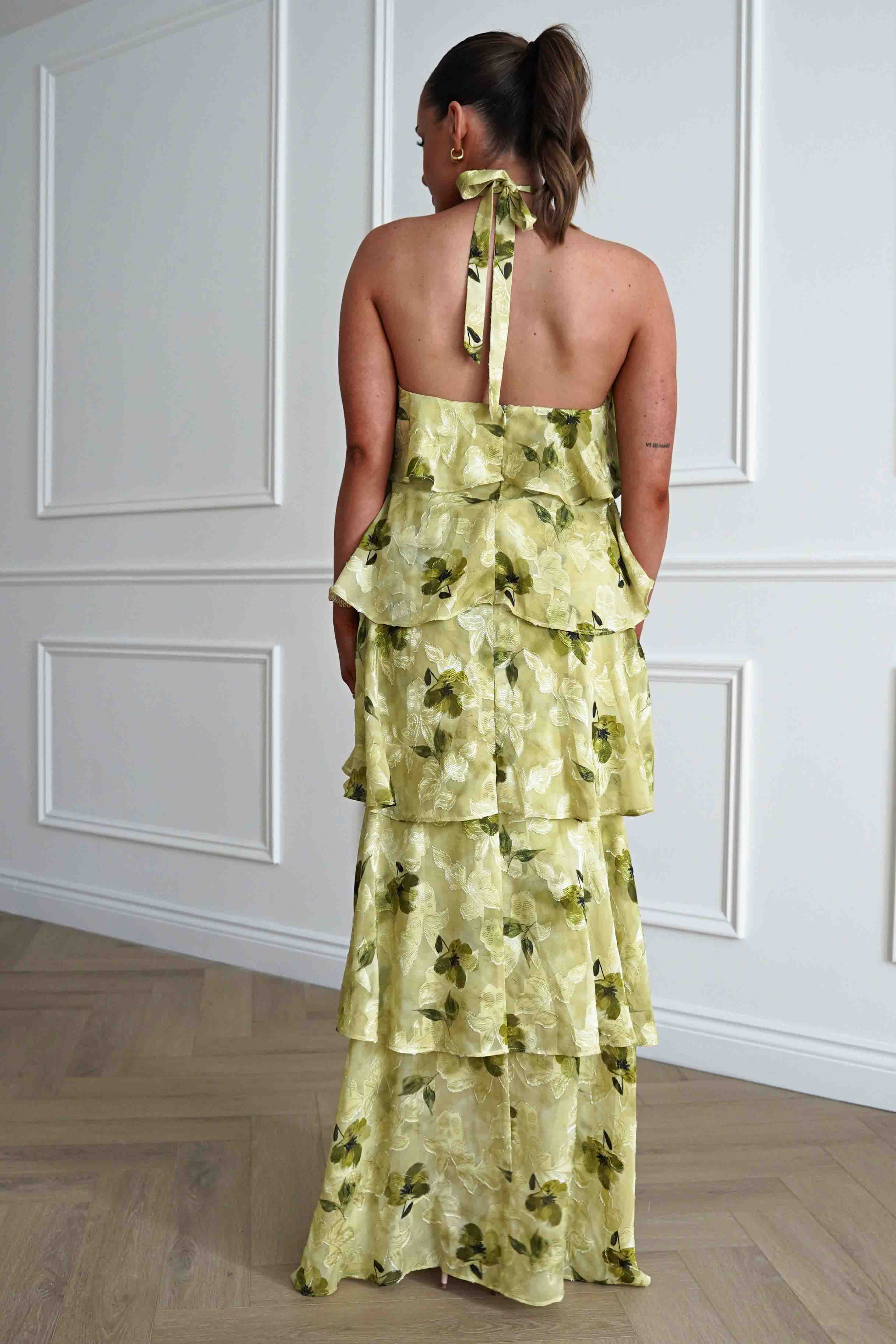 Oh Hello Clothing Women > Clothing > Dresses 1*DONE- SAMPLE GREEN DRESS