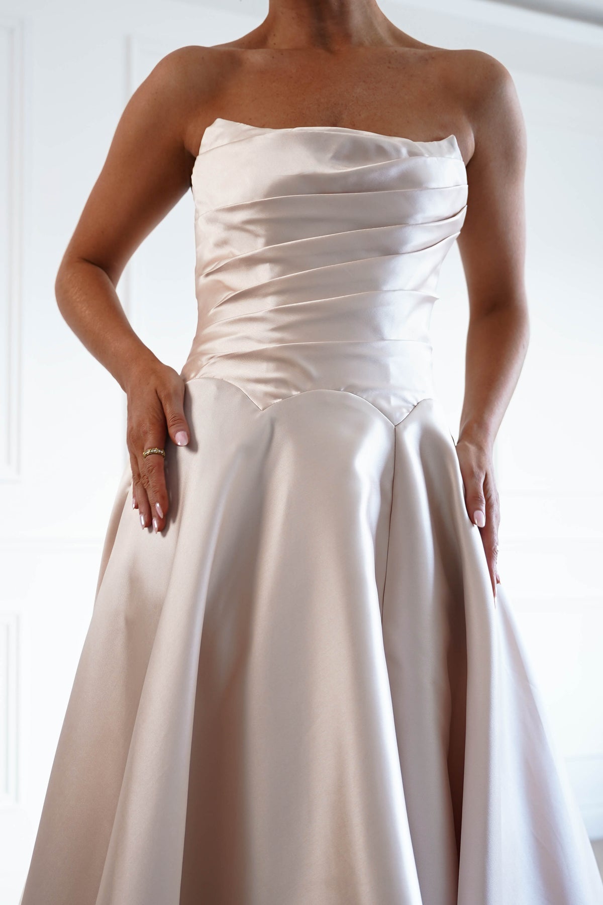 Oh Hello Clothing Women > Clothing > Dresses *DONE-F&P| 835178| TAUPE GOWN (Copy)