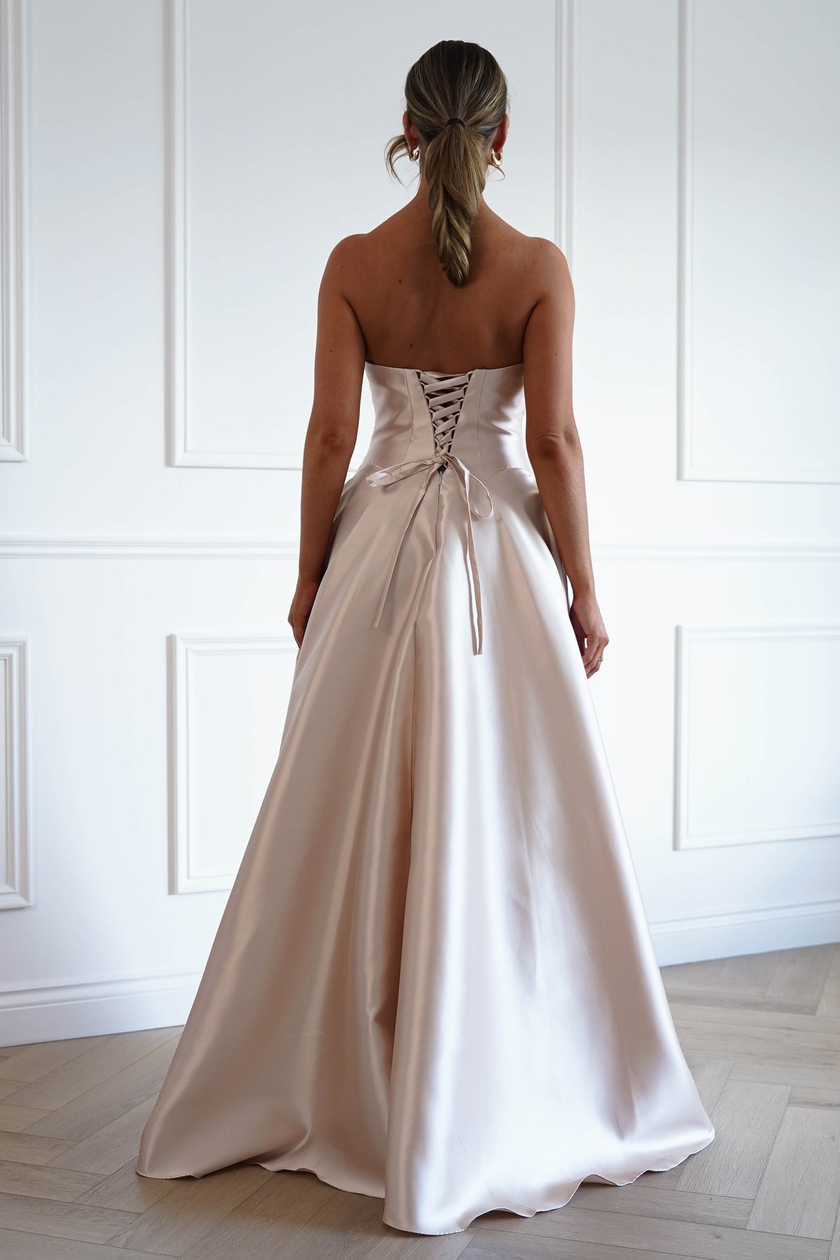 Oh Hello Clothing Women > Clothing > Dresses *DONE-F&P| 835178| TAUPE GOWN (Copy)