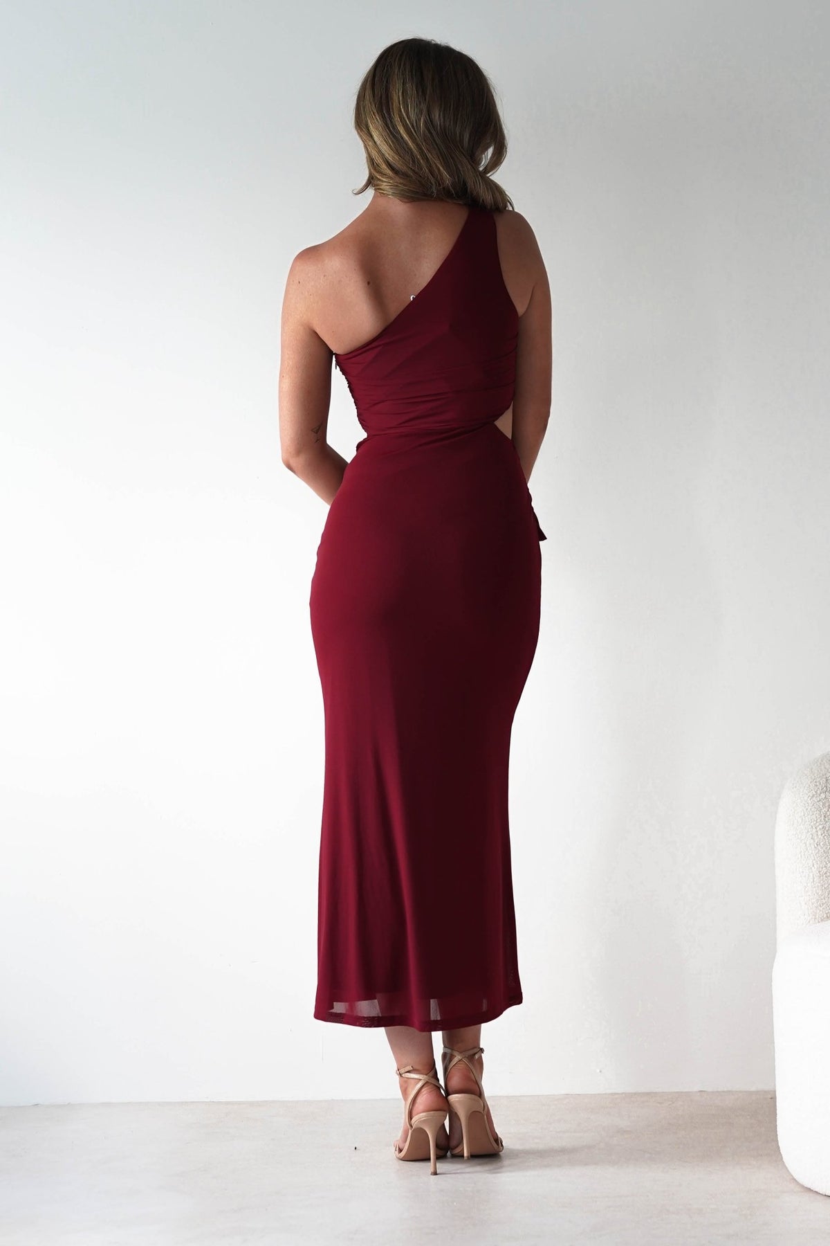 Georgia Mesh Midaxi Dress | Wine-Oh Hello Clothing