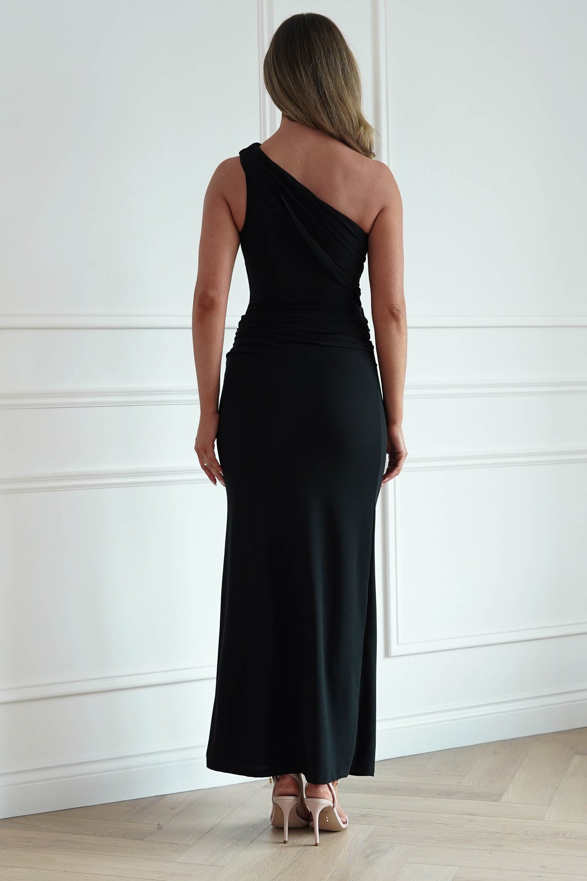 Oh Hello Clothing Women > Clothing > Dresses * DONE - ERICKH|5292 |black one shoulder dress (Copy) (Copy)