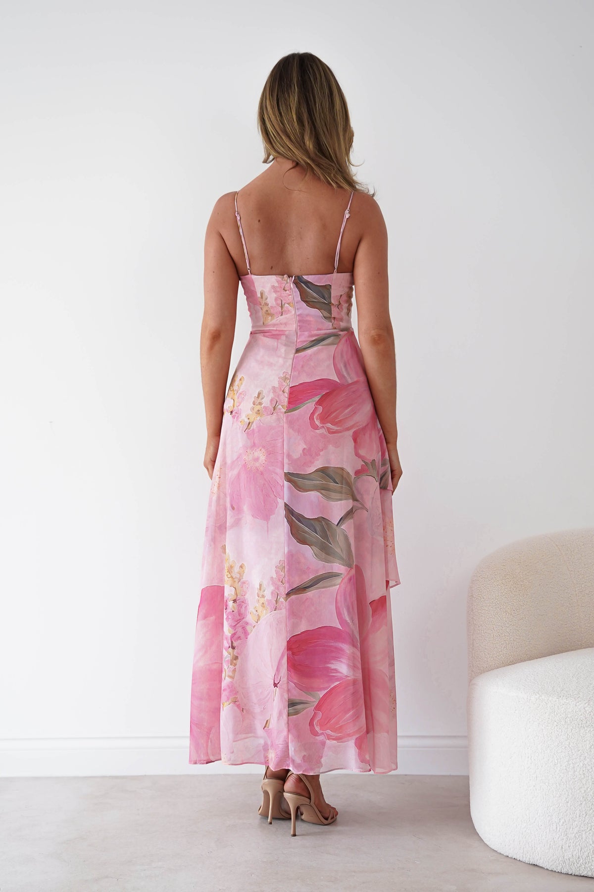 Maroma Floral Layered Maxi Dress | Pink-Oh Hello Clothing