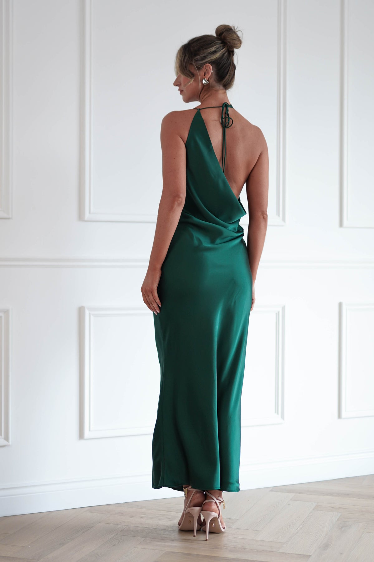 Oh Hello Clothing Women > Clothing > Dresses Polina Backless Maxi Dress | Green
