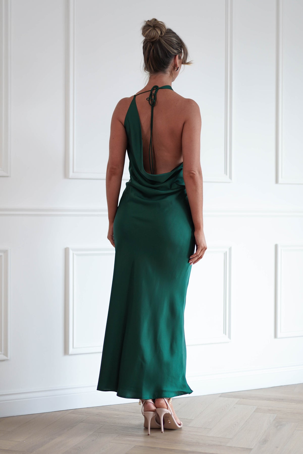 Oh Hello Clothing Women > Clothing > Dresses Polina Backless Maxi Dress | Green