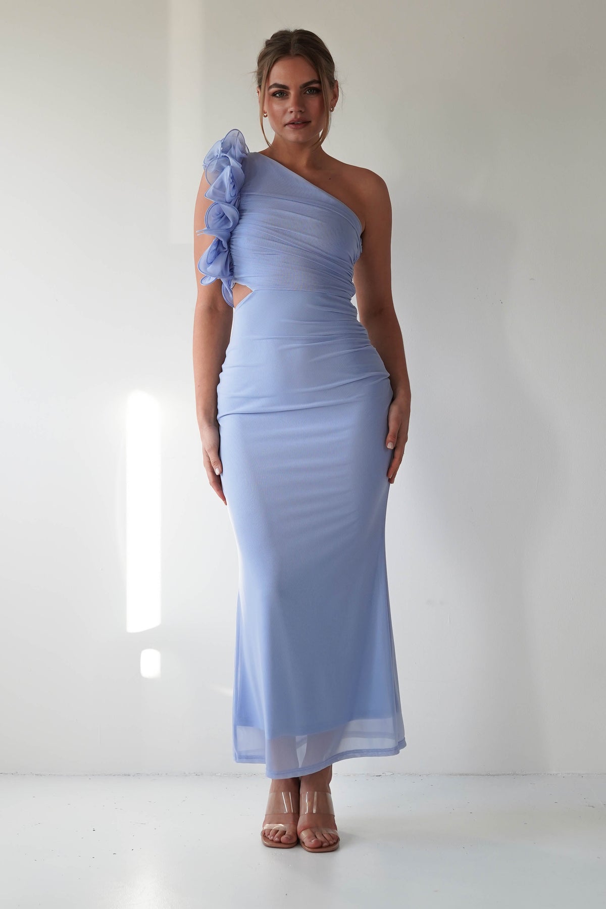 Sydney Bodycon Maxi Dress | Blue-Oh Hello Clothing