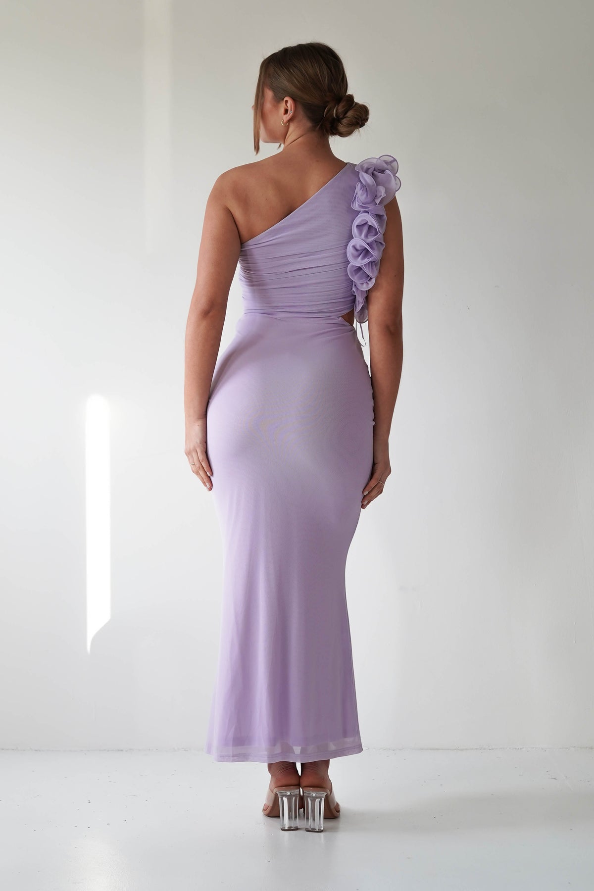 Sydney Bodycon Maxi Dress | Lilac-Oh Hello Clothing