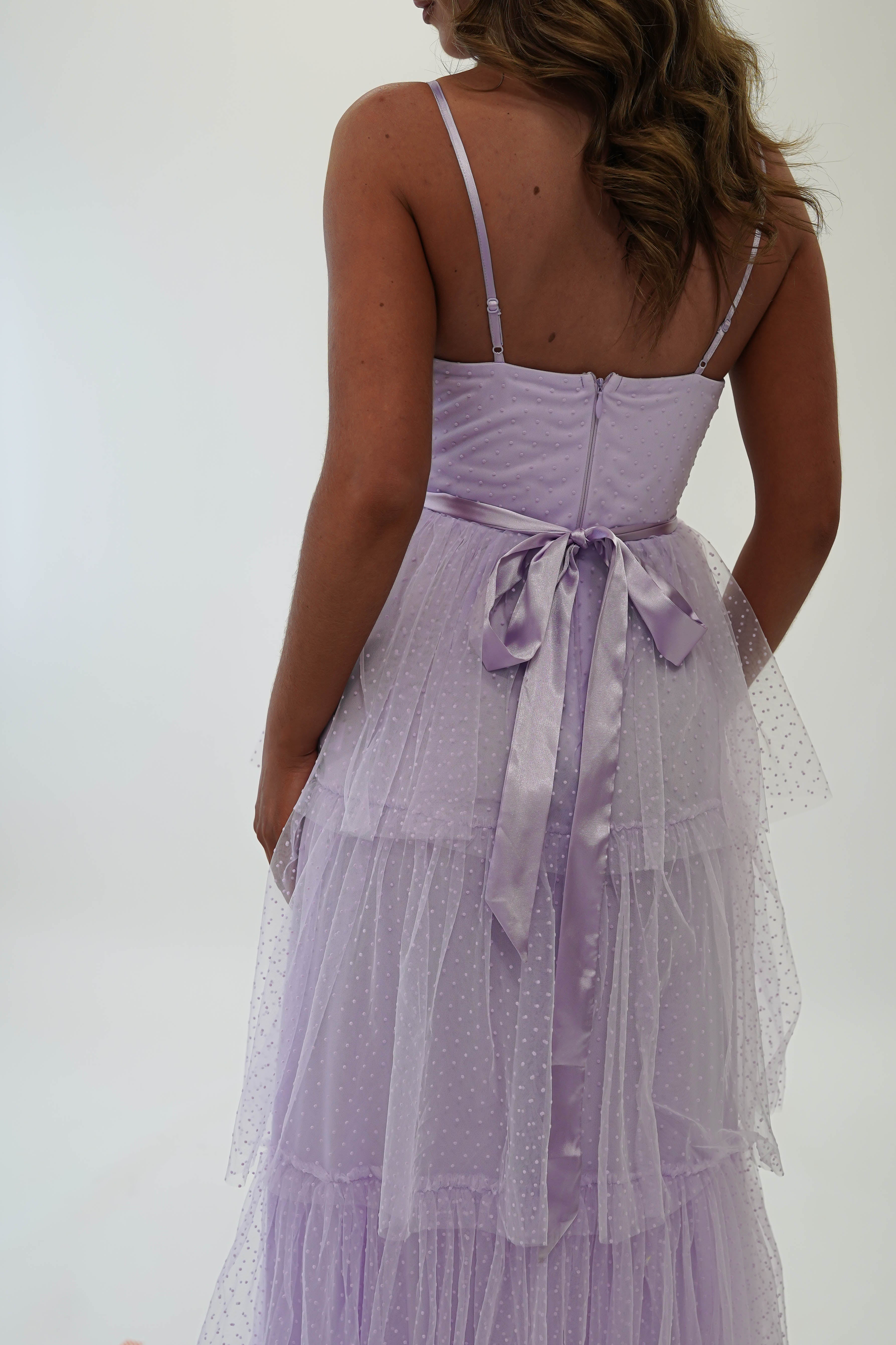 Geeniva Tulle Maxi Dress | Lavendar - Oh Hello Clothing