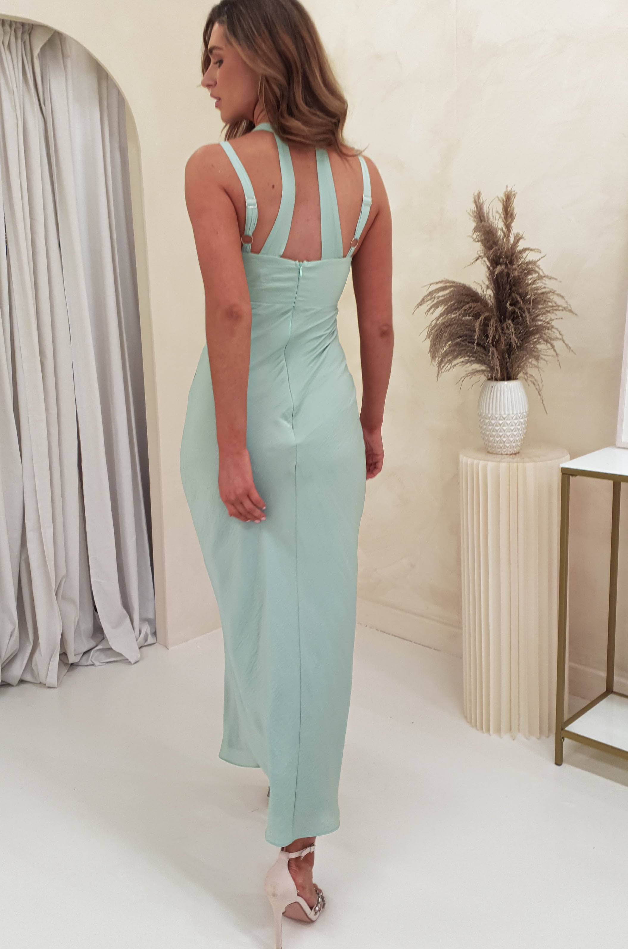 Dorathy Soft Maxi Dress | Sage | Oh Hello Clothing | XS (6)