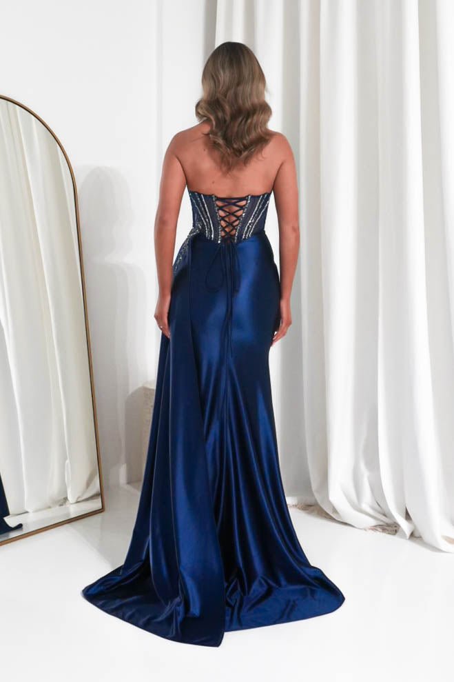 Oh Hello Clothing Dresses 1*DONE -CINDERALLA-CD722- NAVY GOWN