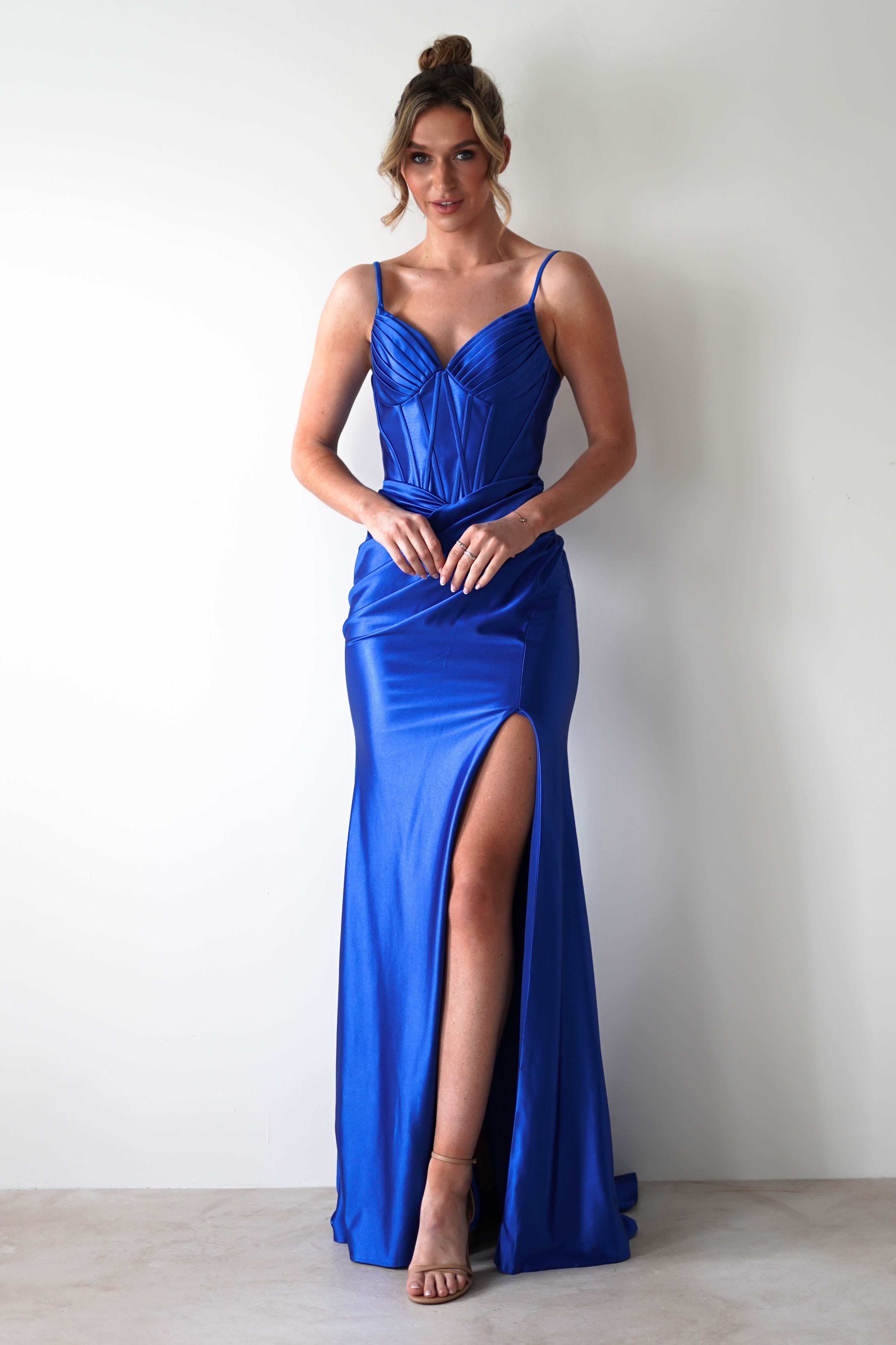Meaghan Bodycon Gown | Royal Blue | Oh Hello Clothing | S (8)