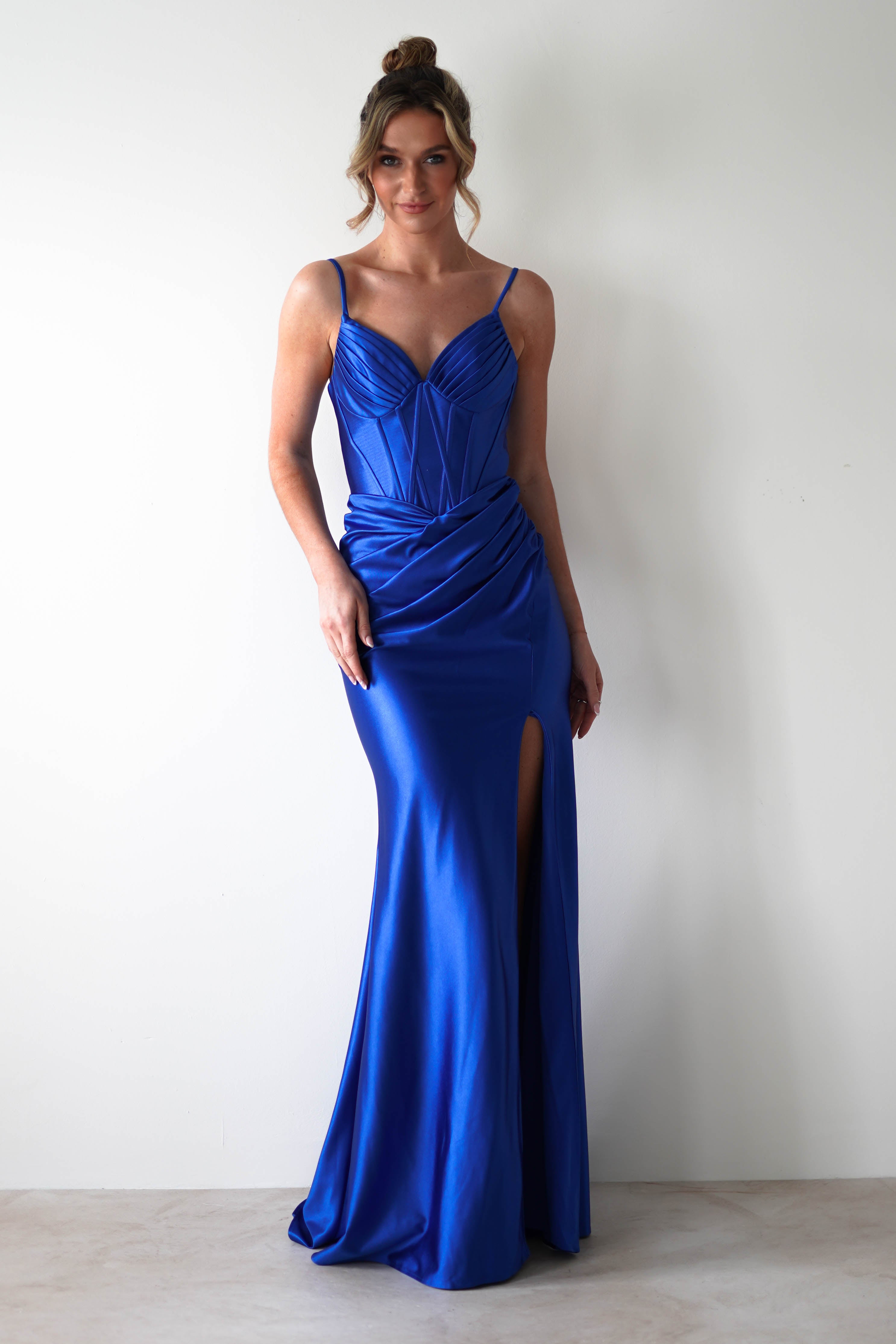 Meaghan Bodycon Gown | Royal Blue | Oh Hello Clothing | S (8)