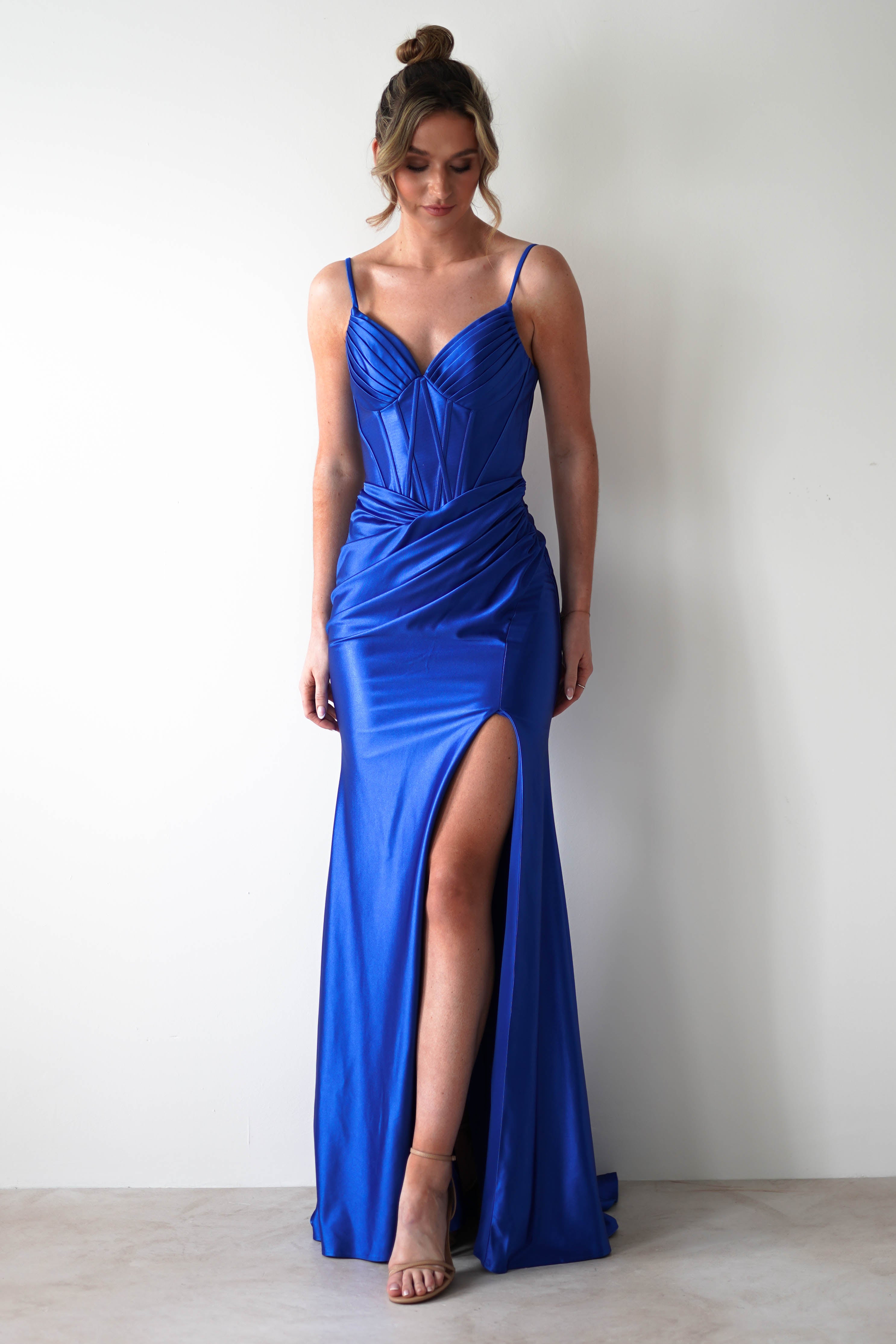 Meaghan Bodycon Gown | Royal Blue | Oh Hello Clothing | S (8)