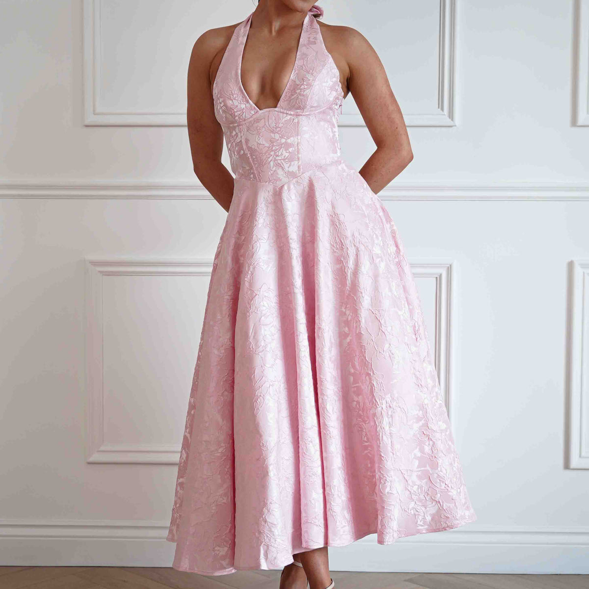 long dress garment bag sizing:12.16.XXL Prevents yellowing Shoes Size:7.5 Christina Wu Evening 40464
