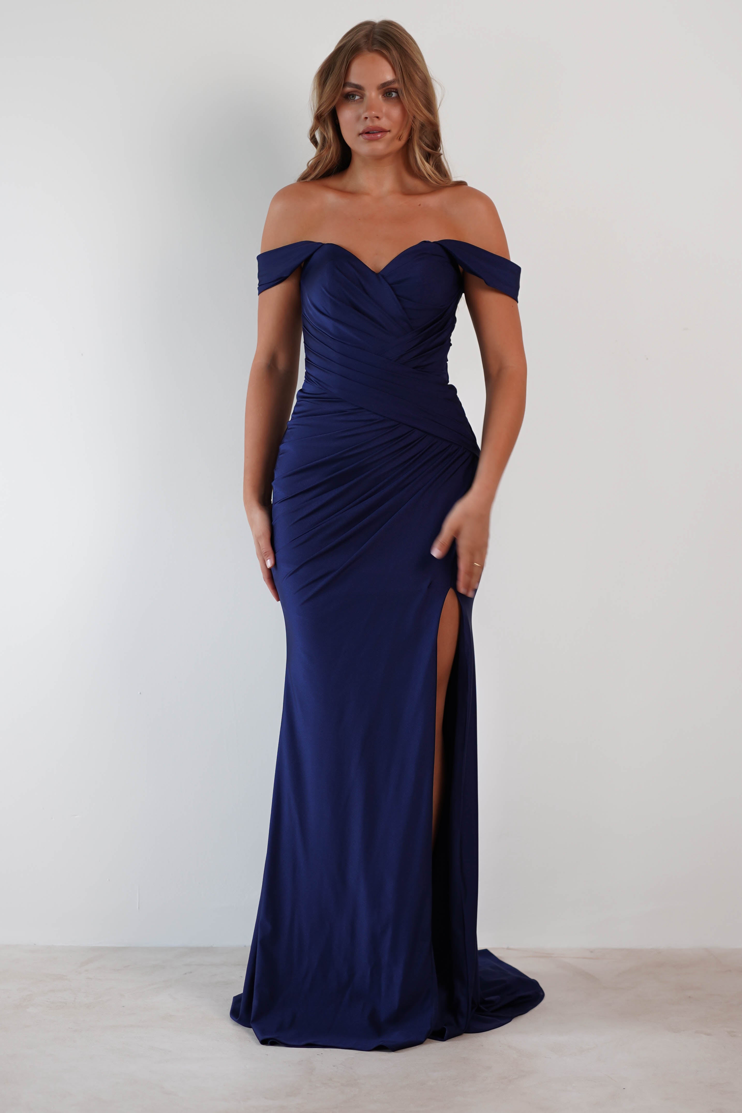 Pepper Bodycon Gown | Navy | Oh Hello Clothing | S (8)