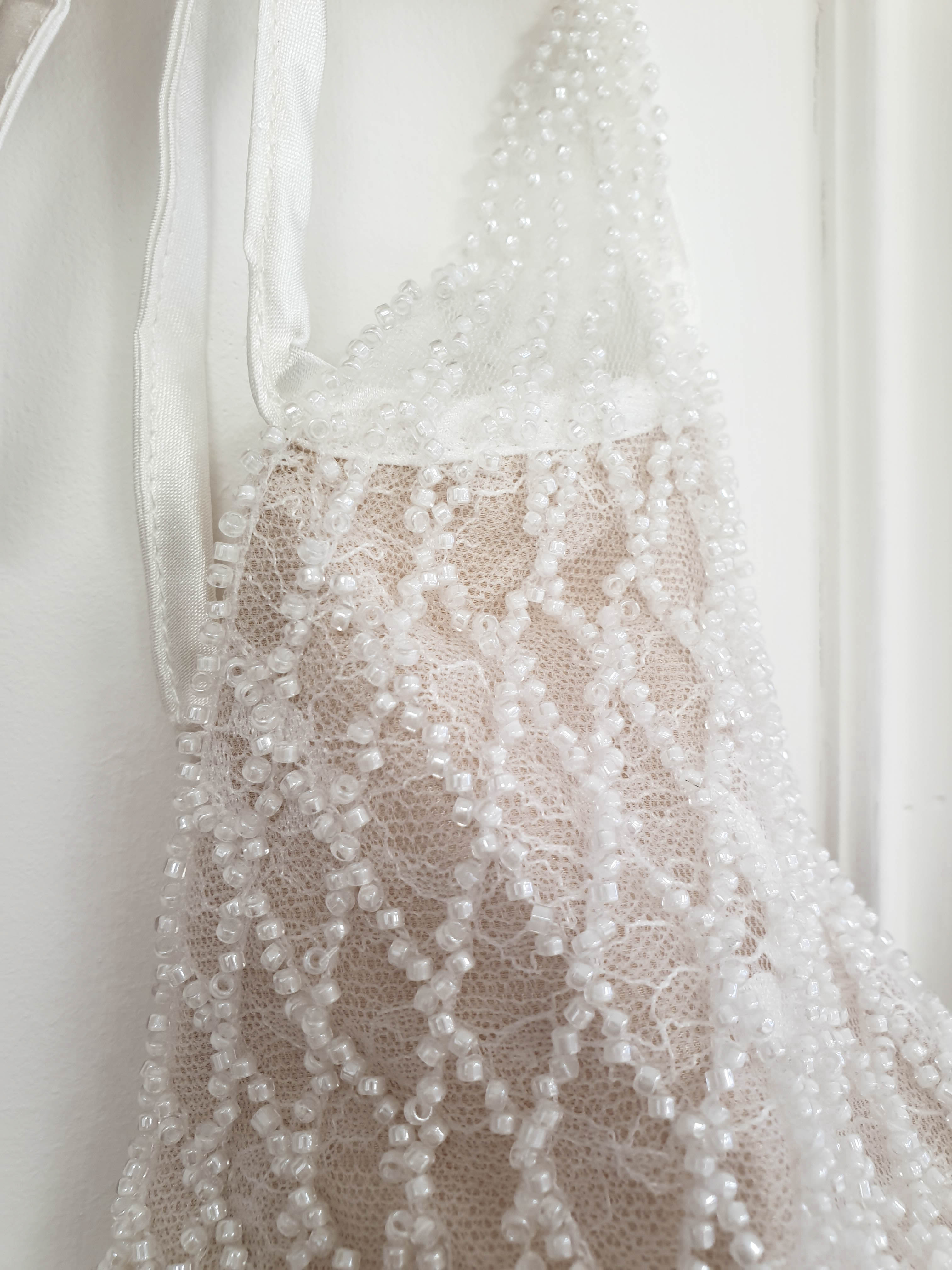 Luxury Embroidered Bridal Face Mask | Ivory | Oh Hello Clothing | Ivory