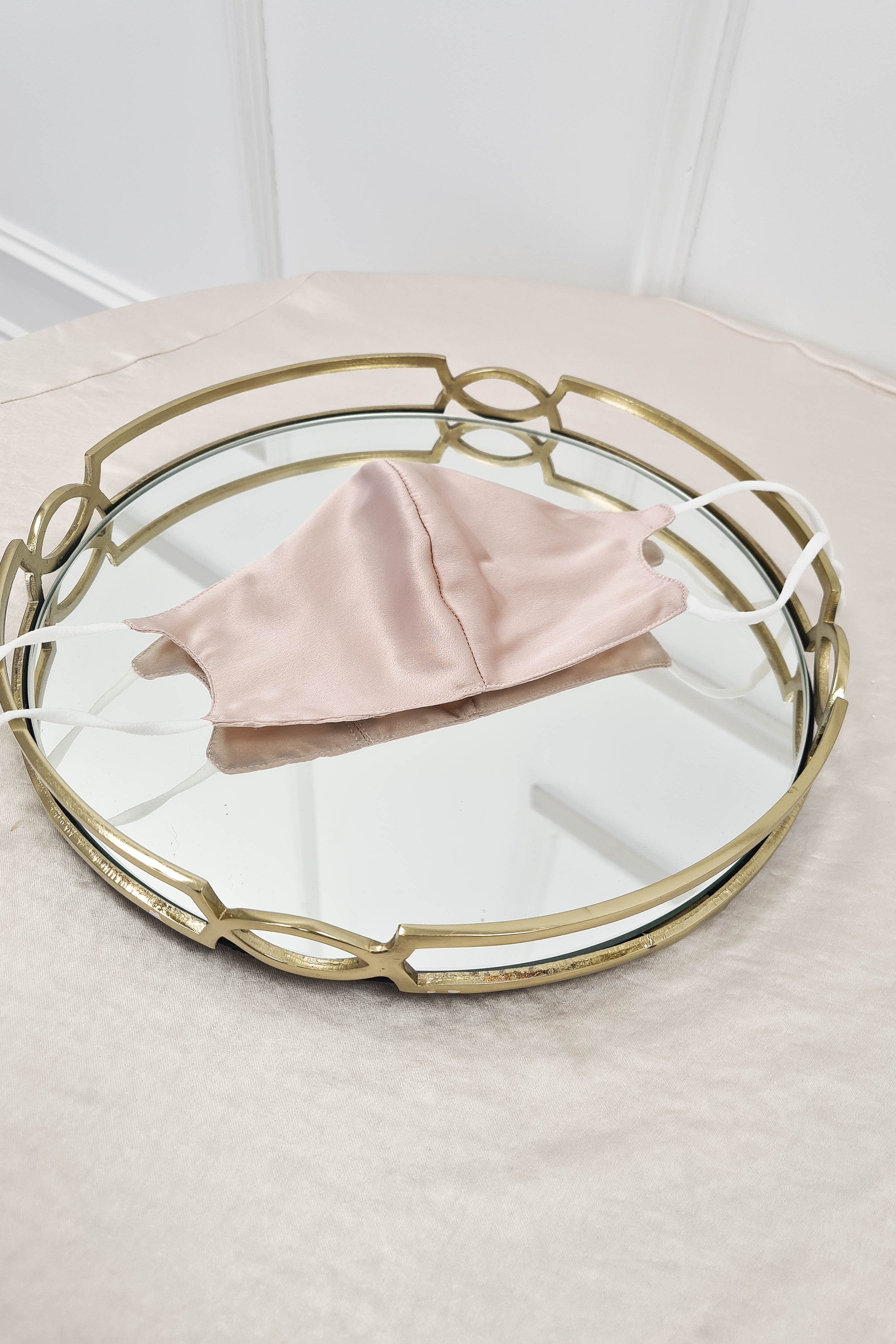 SilkLee | Luxury Mulberry Silk Face Mask | Oh Hello Clothing | Blush