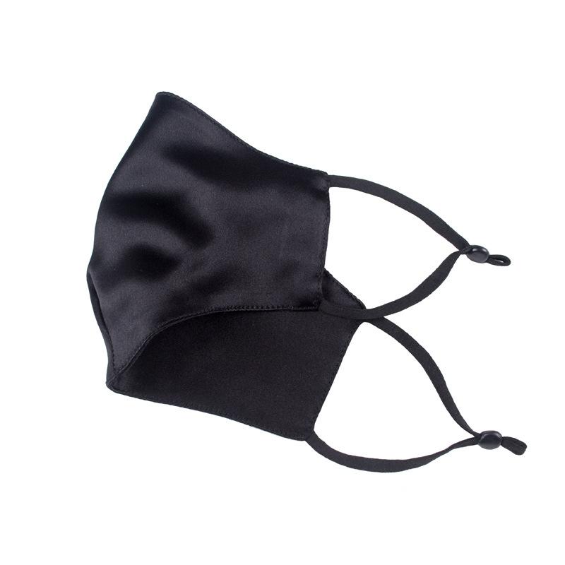 SilkLee | Luxury Mulberry Silk Face Mask | Oh Hello Clothing | Black