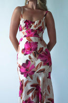 Amari Floral Print Midaxi Dress Mixed Print | Wedding Guest Dress | Oh Hello Clothing