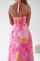 Oh Hello Clothing Women > Clothing > Dresses 1*DONE-64784d13 -pink halter neck dress -sasha