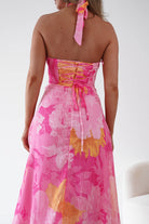 Oh Hello Clothing Women > Clothing > Dresses 1*DONE-64784d13 -pink halter neck dress -sasha