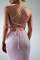 Cataleya Rhinestone Bodycon Gown | Pink | Debs & Prom | Formal Gown | Oh Hello Clothing