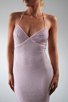 Cataleya Rhinestone Bodycon Gown | Pink | Debs & Prom | Formal Gown | Oh Hello Clothing