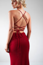 Cataleya Rhinestone Bodycon Gown | Red | Debs & Prom | Formal Gown | Oh Hello Clothing