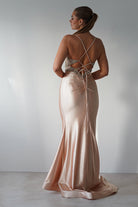 The Butterfly Embellished Bodycon Gown | Gold | Debs & Prom | Formal Gown | Oh Hello Clothing