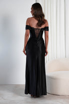Serena Off The Shoulder Gown | Black | Debs & Prom | Formal Gown | Oh Hello Clothing