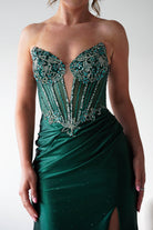 Oh Hello Clothing Women > Clothing > Dresses 1*DONE - Cinderalla-C172-EMERALD GOWN (Copy)