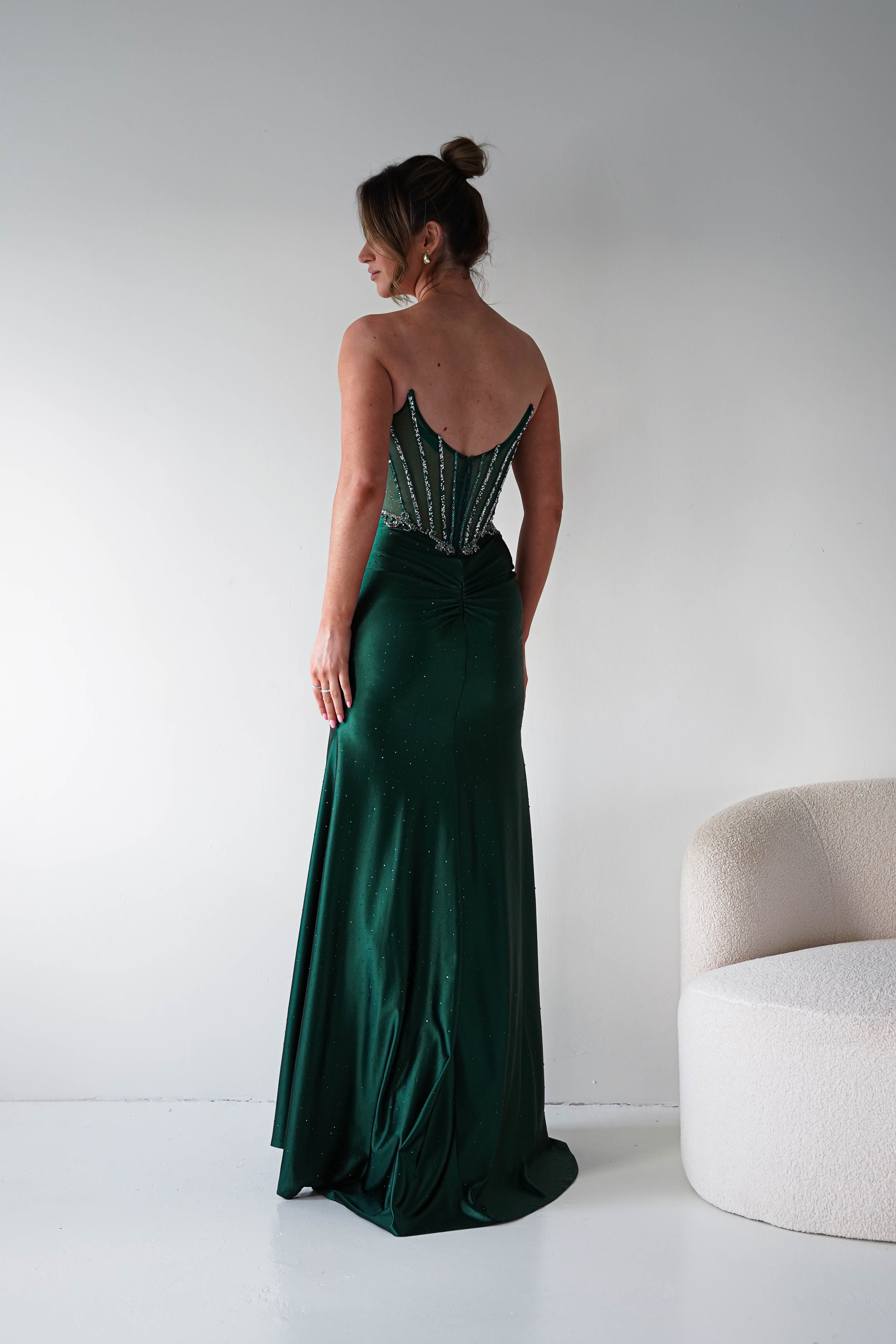 Oh Hello Clothing Women > Clothing > Dresses 1*DONE - Cinderalla-C172-EMERALD GOWN (Copy)