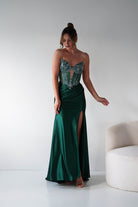Oh Hello Clothing Women > Clothing > Dresses 1*DONE - Cinderalla-C172-EMERALD GOWN (Copy)