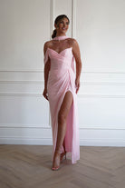 Oh Hello Clothing Women > Clothing > Dresses 1*DONE -CINDERALLA-CD406- PINK GOWN WITH MATCHING SCARF