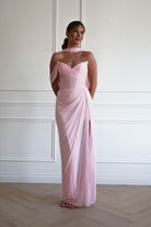 Oh Hello Clothing Women > Clothing > Dresses 1*DONE -CINDERALLA-CD406- PINK GOWN WITH MATCHING SCARF