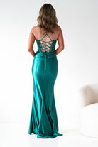 Oh Hello Clothing Dresses 1*DONE - Cinderalla- Embellished Corset Evening Gown x4 colours- GREEN