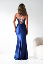 Oh Hello Clothing Dresses 1*DONE - Cinderalla- Embellished Corset Evening Gown x4 colours- NAVY