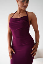 Oh Hello Clothing Women > Clothing > Dresses 1* DONE --CINDERALLA-T506-WINE MAXI DRESS (Copy) (Copy)