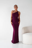 Oh Hello Clothing Women > Clothing > Dresses 1* DONE --CINDERALLA-T506-WINE MAXI DRESS (Copy) (Copy)