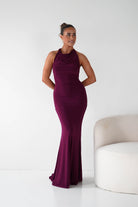 Oh Hello Clothing Women > Clothing > Dresses 1* DONE --CINDERALLA-T506-WINE MAXI DRESS (Copy) (Copy)