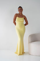 Oh Hello Clothing Women > Clothing > Dresses 1* DONE --CINDERALLA-T506-YELLOW MAXI DRESS
