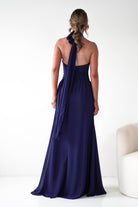Oh Hello Clothing Dresses 1*DONE -CINDERALLA-T715 NAVY FLOWY DRESS