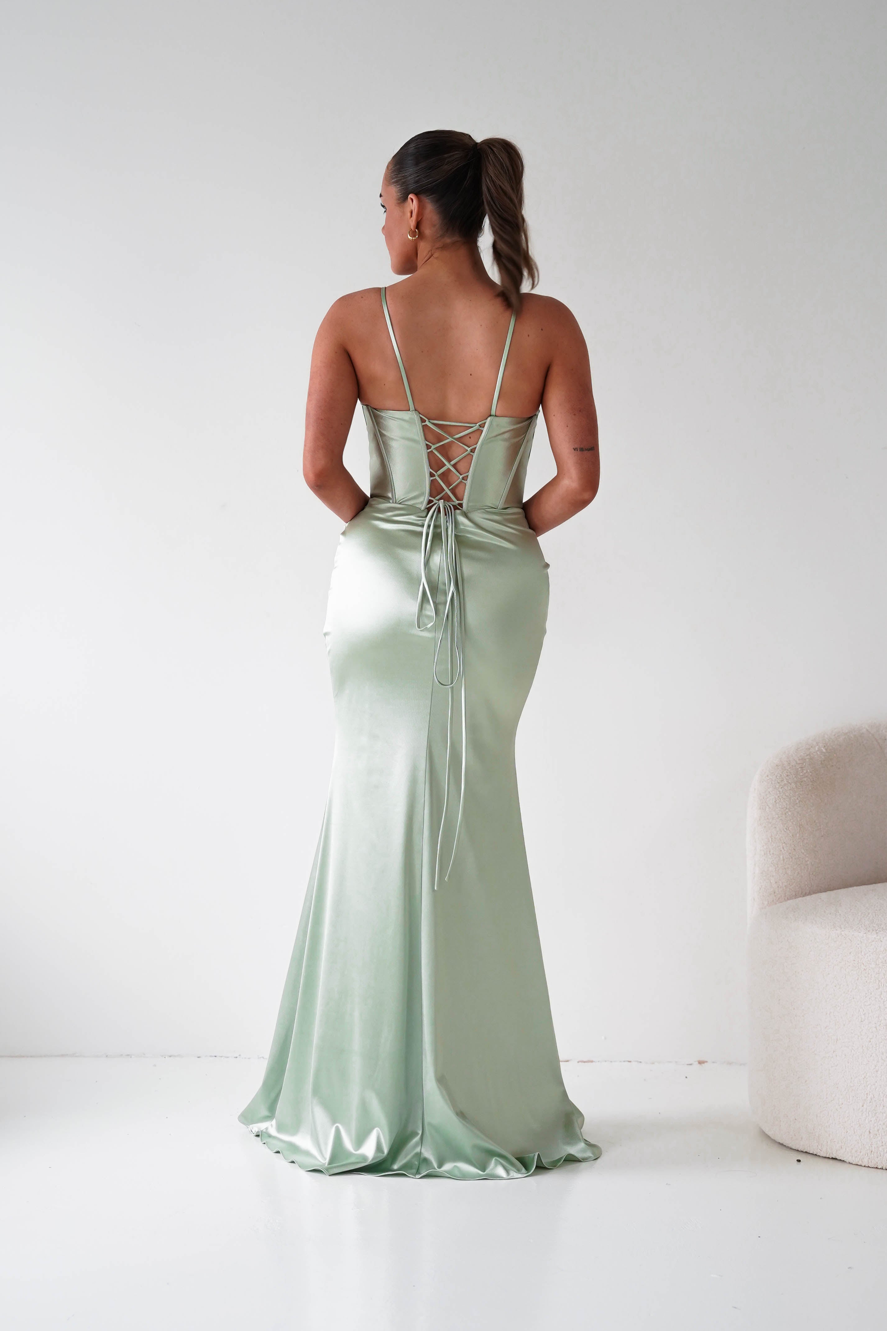 Oh Hello Clothing Women > Clothing > Dresses 1*DONE - Cinderalla-t815- New colour Sage