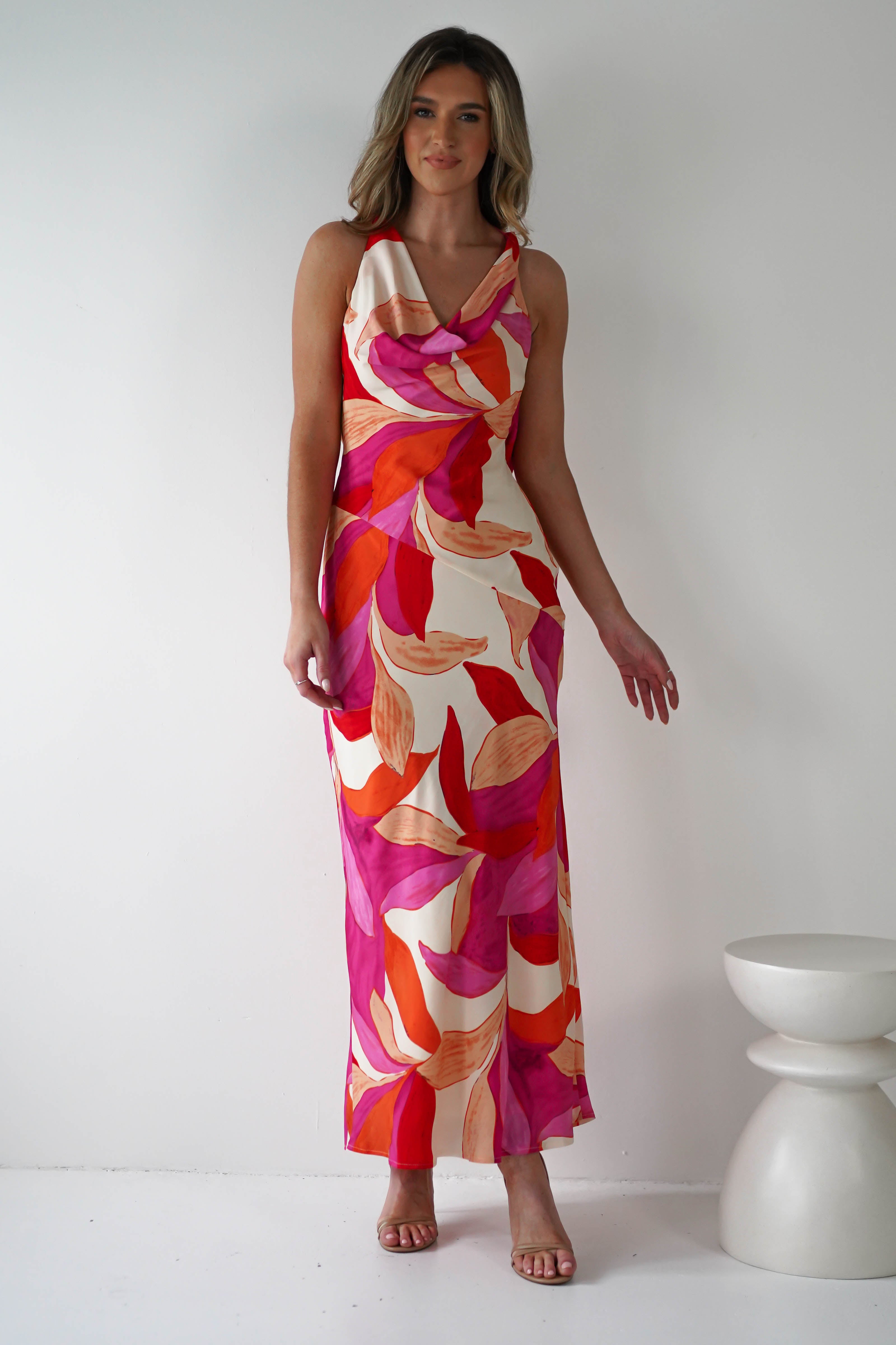 Cher Printed Maxi Dress | Mixed Print