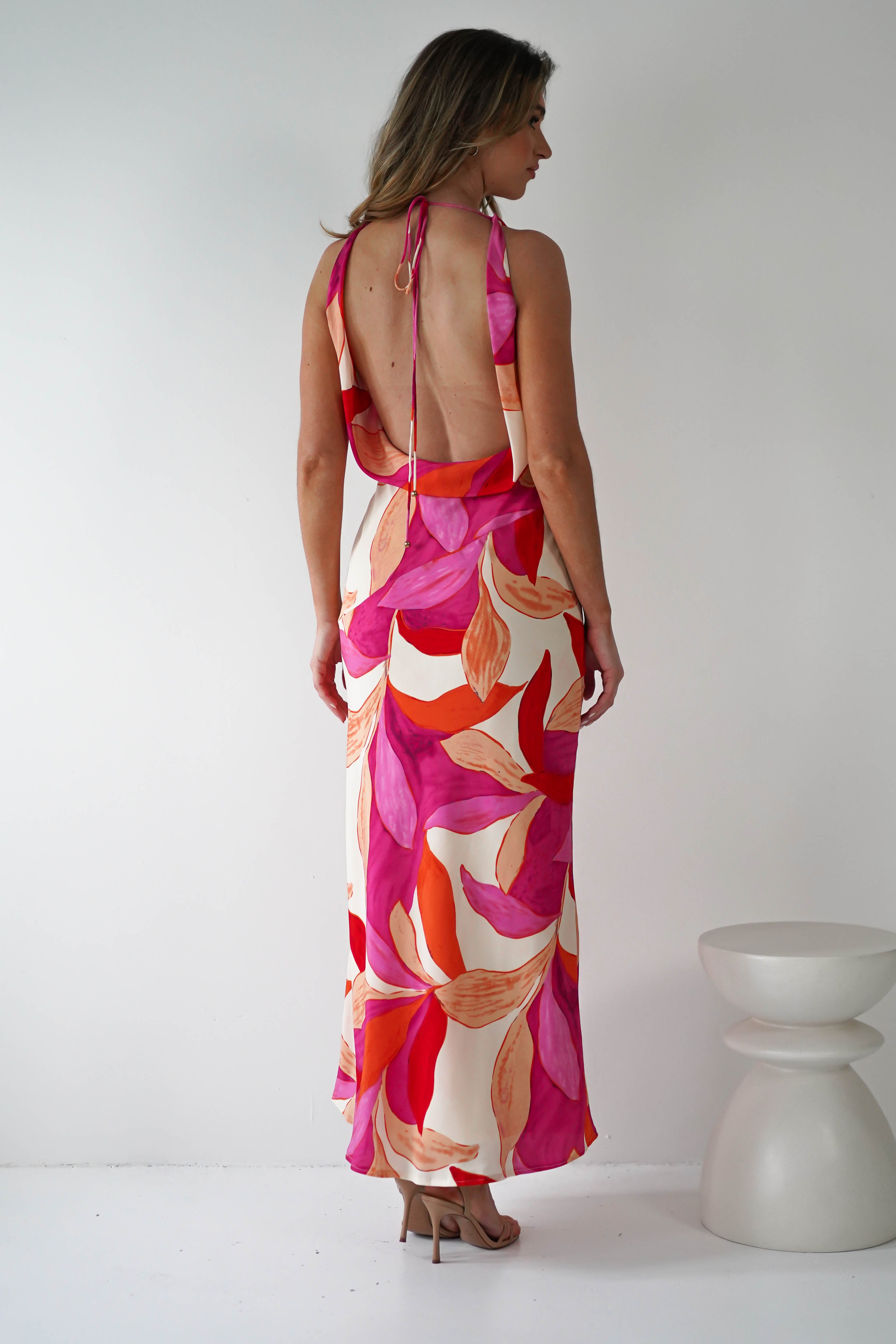 Cher Printed Maxi Dress | Mixed Print