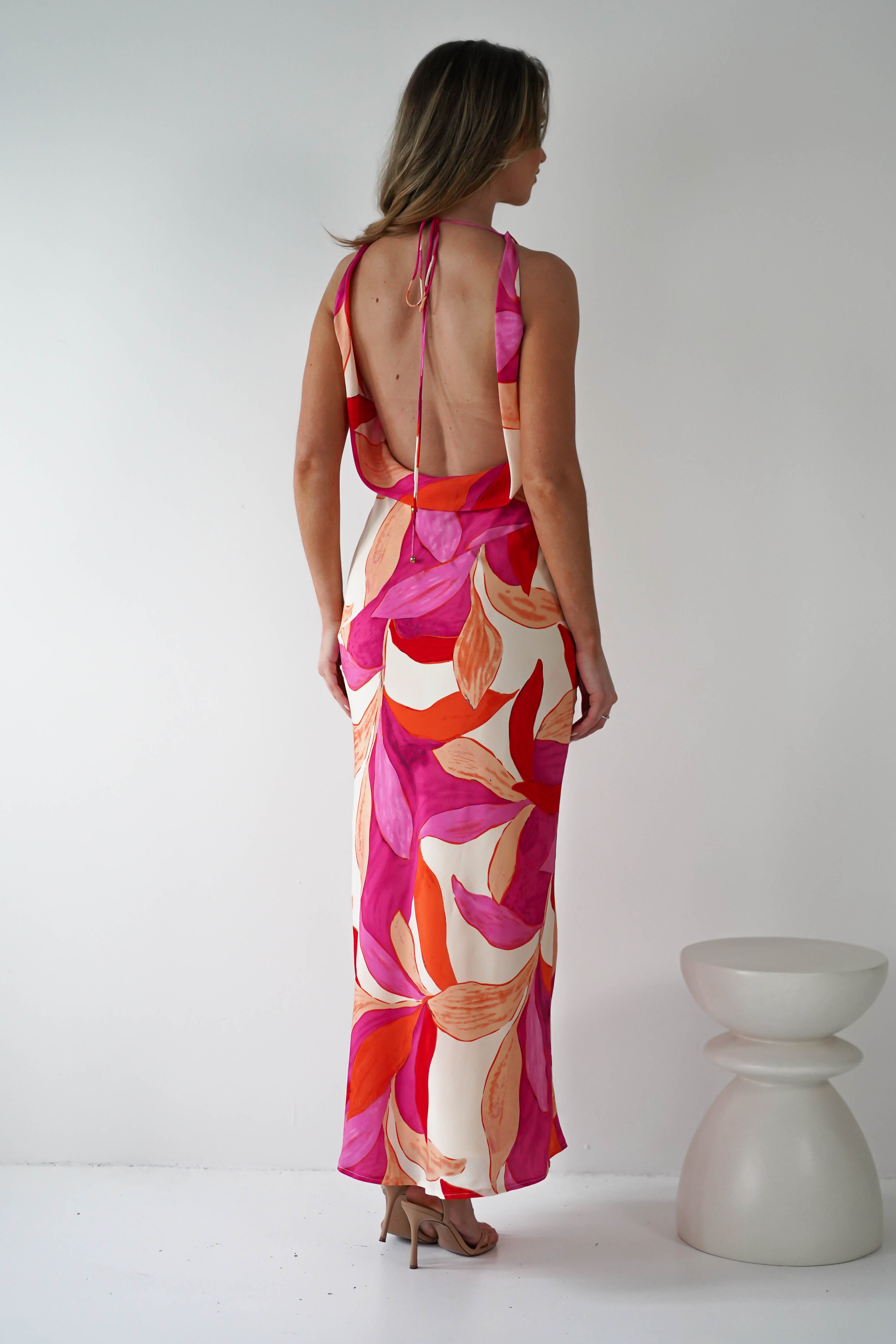 Cher Printed Maxi Dress | Mixed Print