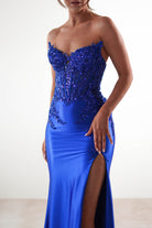 Dallas Luxe Embellished Gown | Royal Blue | Debs & Prom | Formal Gown | Oh Hello Clothing