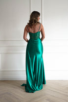 Oh Hello Clothing Dresses > Prom Dresses 1*DONE- Diva Embellished Corset Gown / NEW COLOUR EMERALD