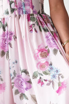 Oh Hello Clothing Women > Clothing > Dresses 1*DONE -DRESSFORUM-FD12771FD12771-P2042-Lilac Floral Corset Maxi Dress