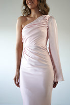 Sylvana Silky Maxi Dress Pink | Wedding Guest Dress | Maxi | Oh Hello Clothing